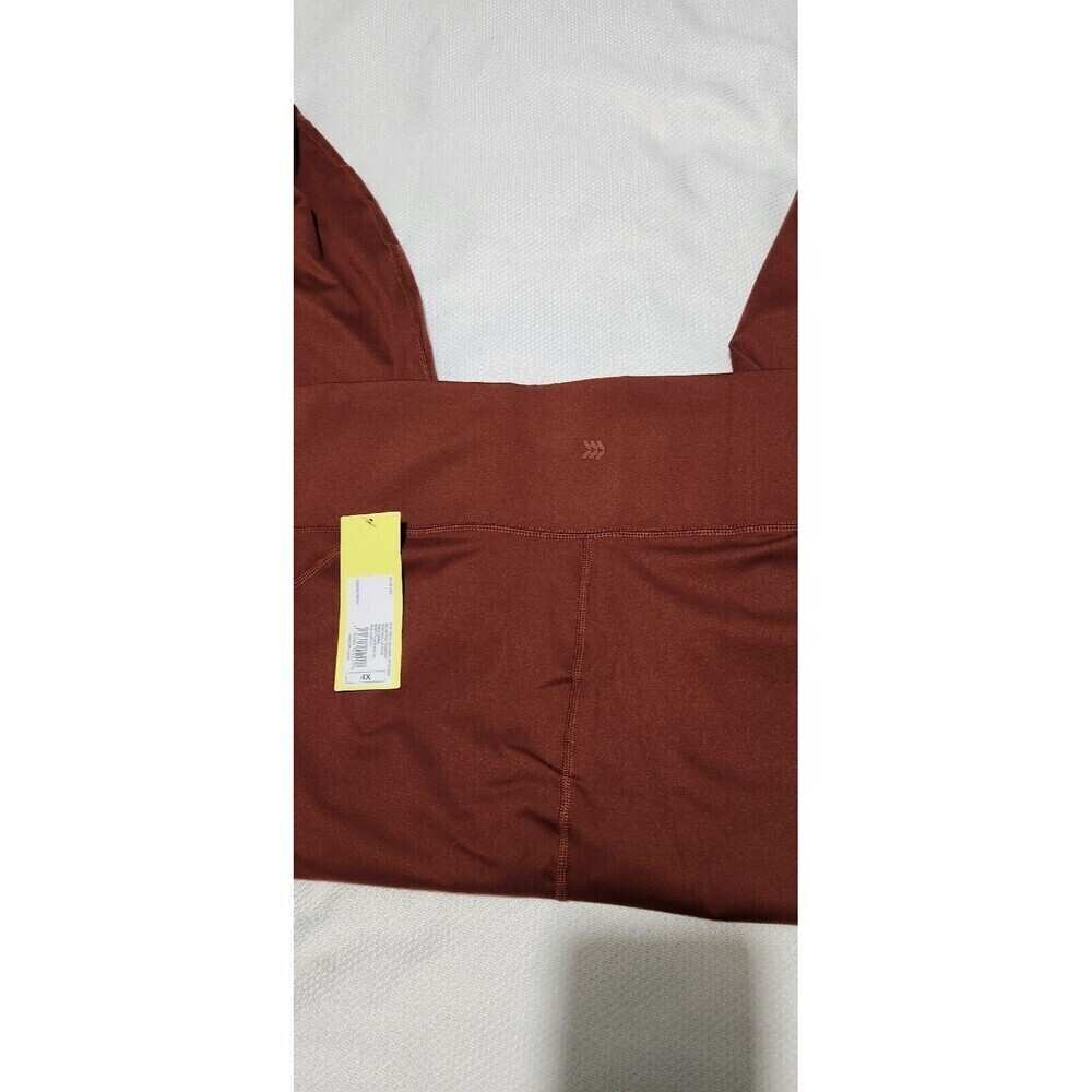 All in motion leggings Sise 4X Color Terracotta With Pockets Stretch - Picture 10 of 14